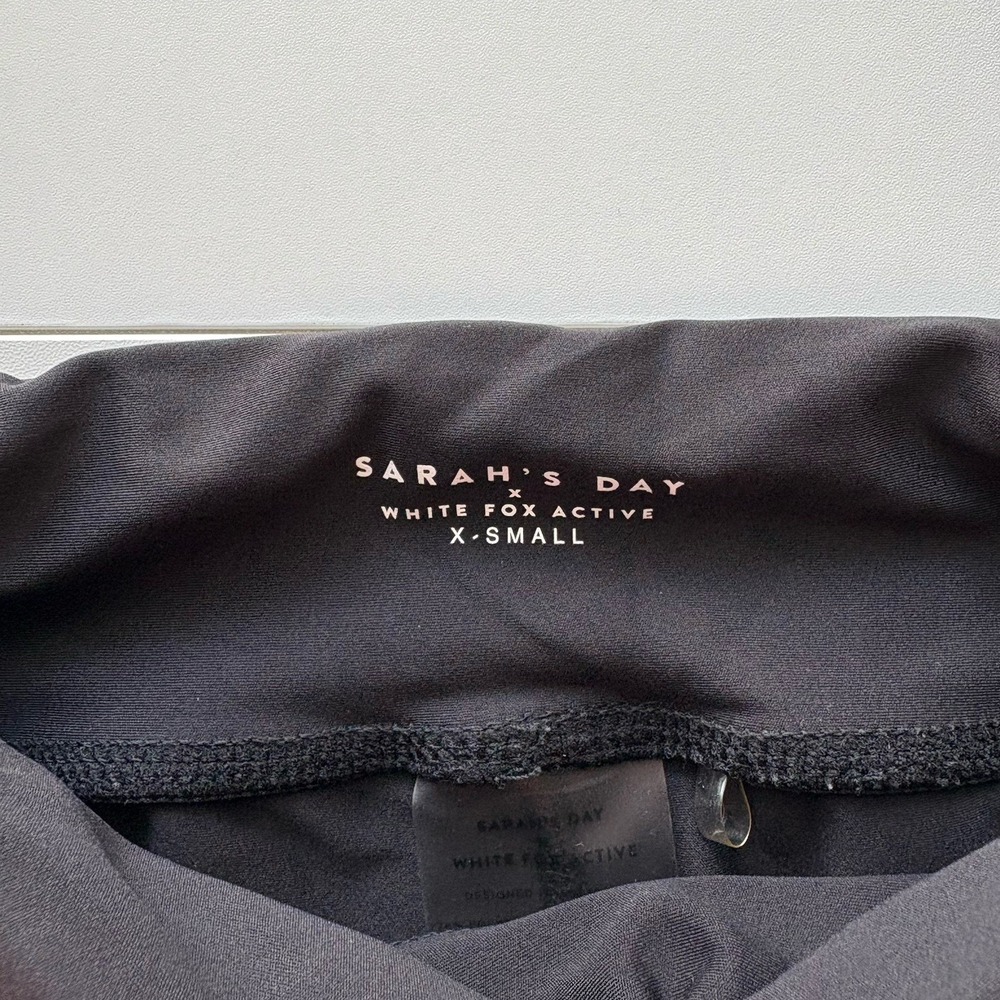 Sarah's Day x White Fox Active Blackout Leggings • X Small - Picture 11 of 12